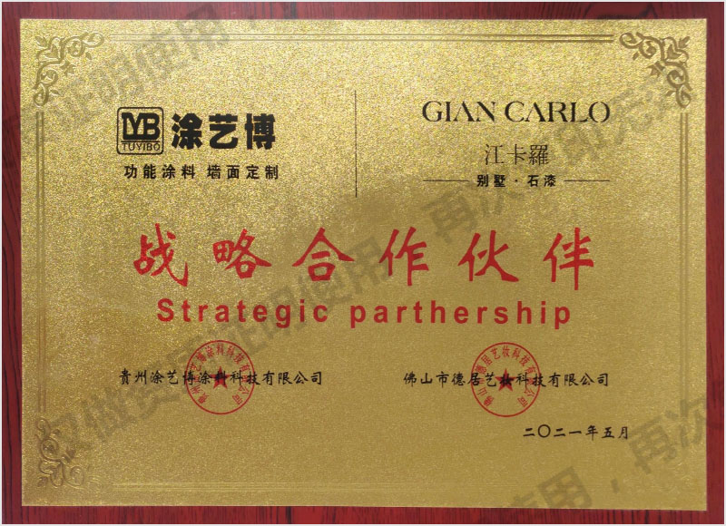 江卡罗 战略合作伙伴