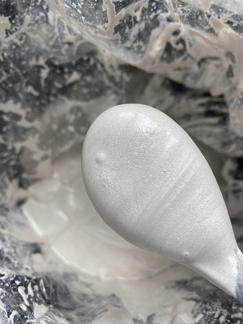 金属灰泥湿料